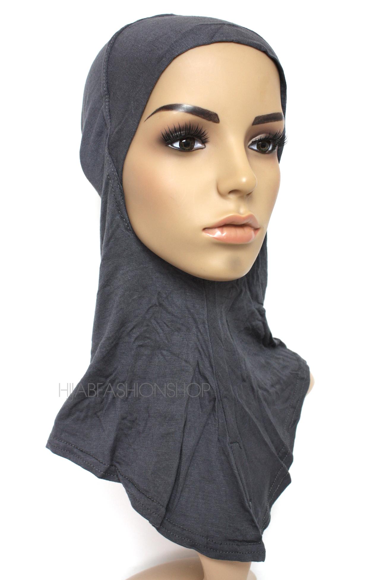 slate full hijab ninja underscarf