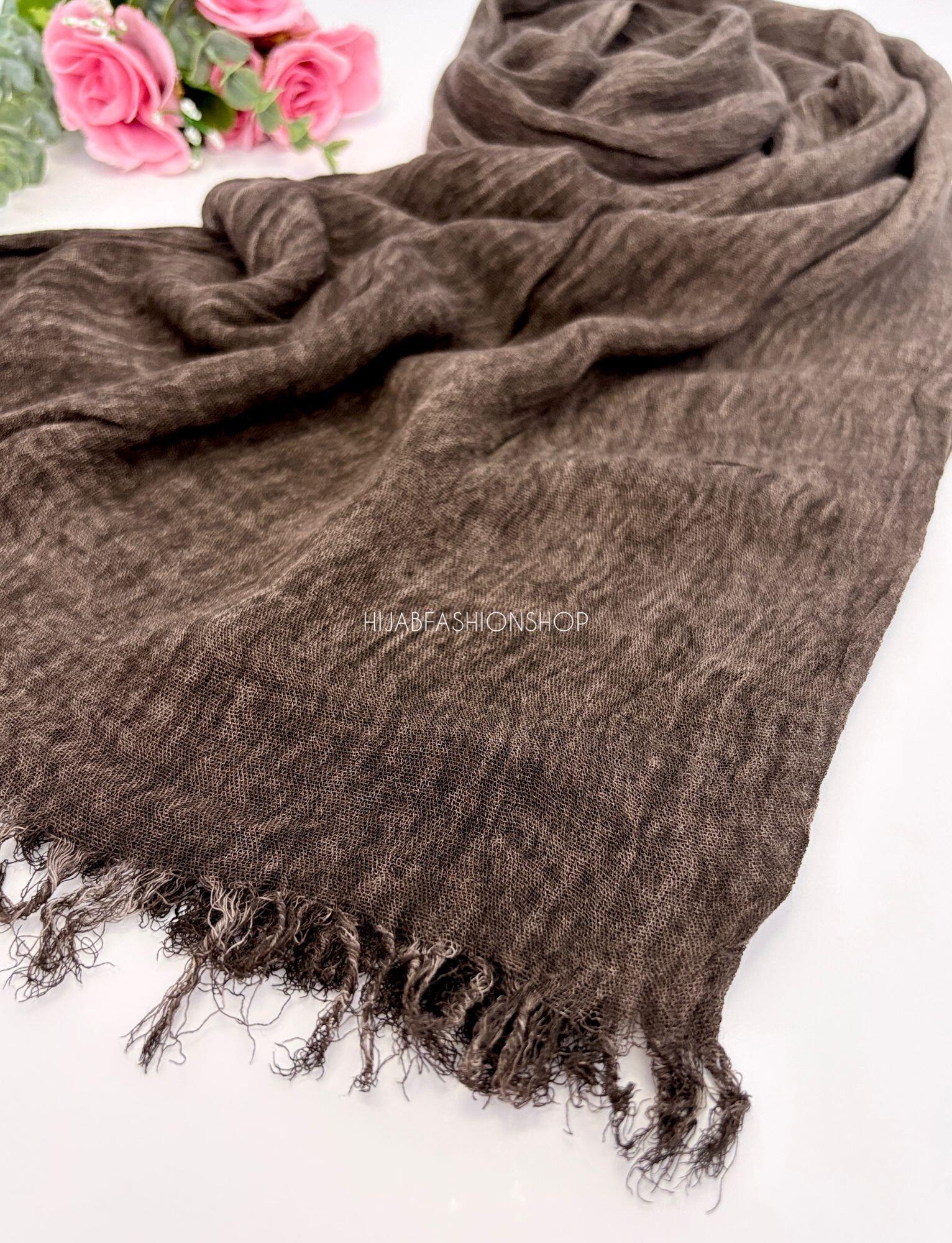 dark brown thai hijab