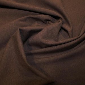 brown plain jersey fabric organic