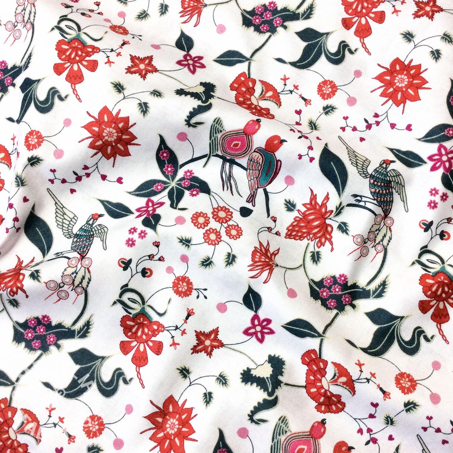 Indian Summer V&A cotton fabric