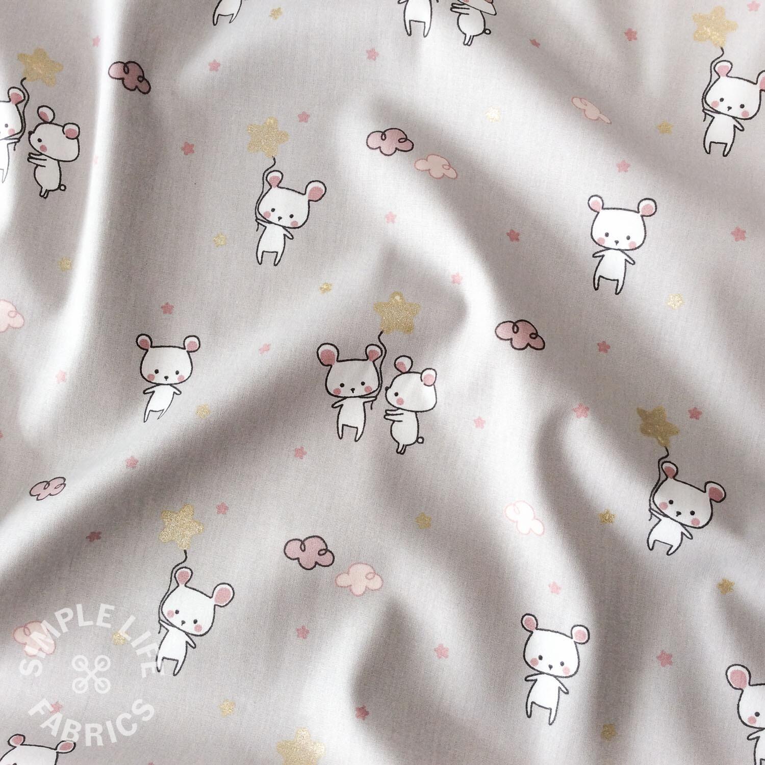 Little bears cute cotton fabric