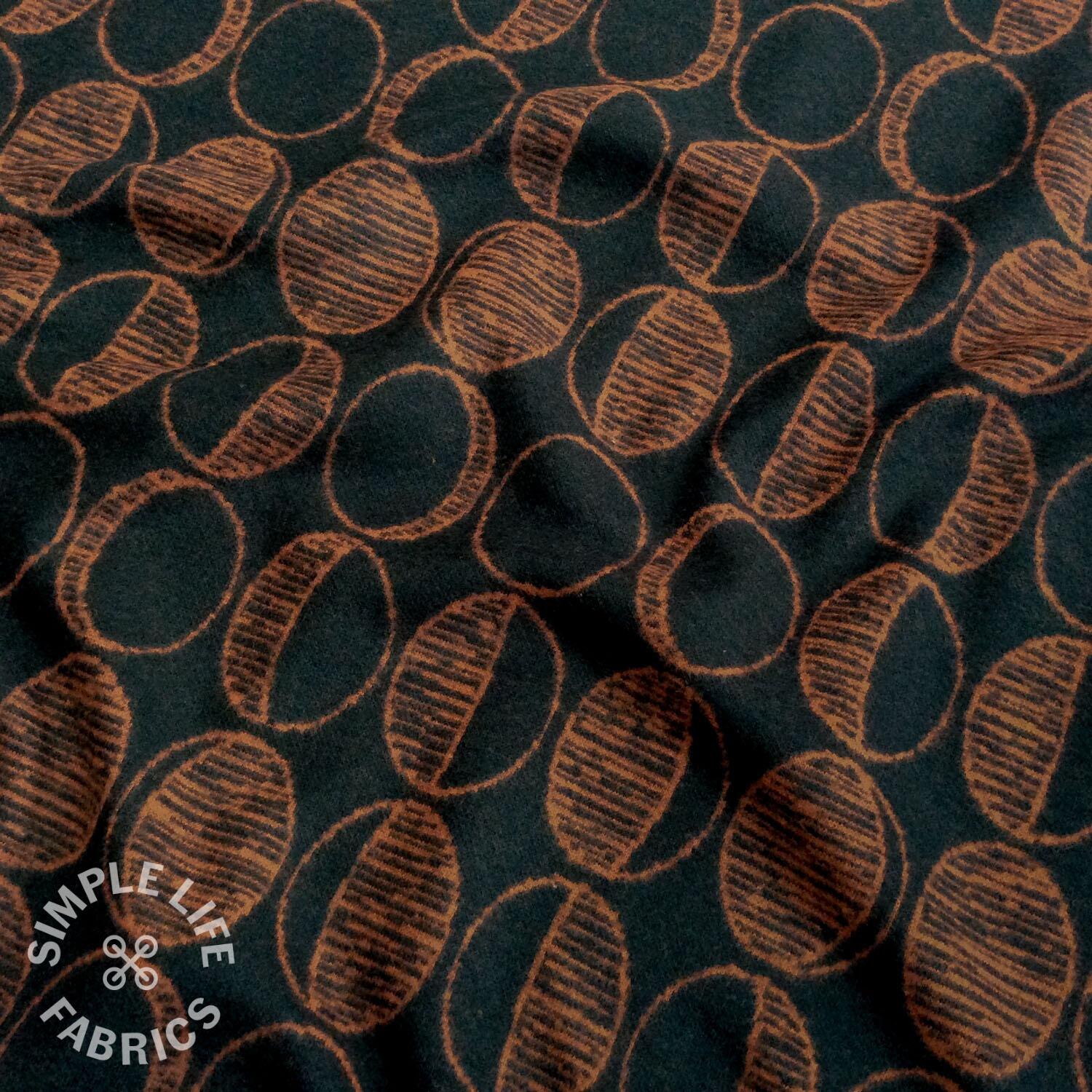 designer jacquard jersey moons swafing fabric