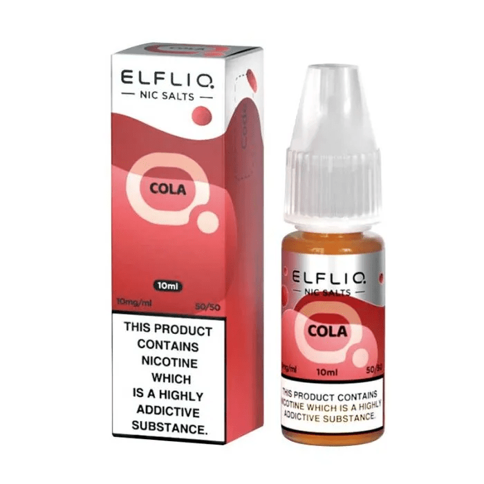 Elfliq - The Official ElfBar Nic Salt 10ml  - Cola