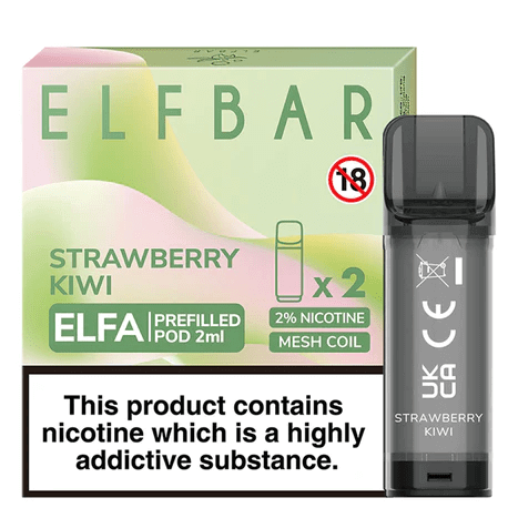 Elf Bar Elfa Prefilled Pods- Strawberry  Kiwi