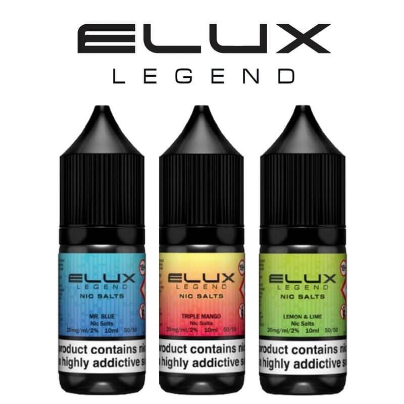 Elux Legend Nic Salts 10ml