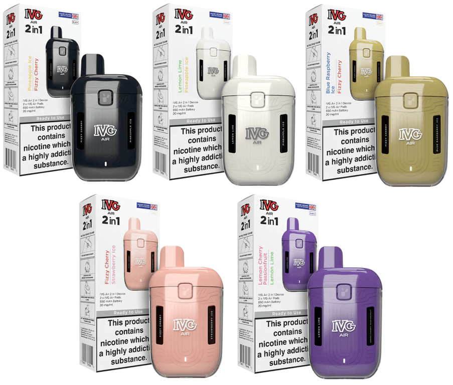 ivg air 2 in 1 starter kit IVG Air 2 in 1 Pod Vape Kit main image 0