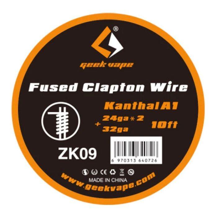 Geekvape Ka1 Fused Clapton Wire 10ft X Electronic Cigarette DIY Heating Wire  Original Geek Vape A1 Twisted Wire 15 Feet Vape Coils