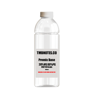 Premixed Base Blend- 20vg/80pg- 2.10