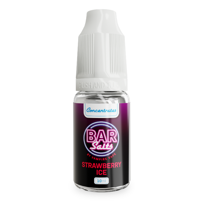 Bar Salts Concentrate - Strawberry Ice 10ml