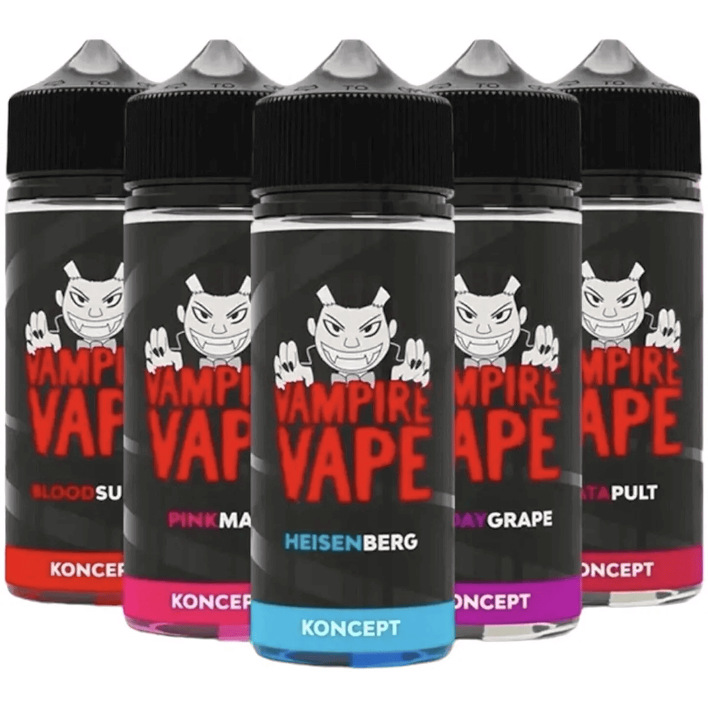 Vampire Vape KONCEPT 70/30 Shortfill All Day Grape, Heisenberg, Pinkman-  £10.80