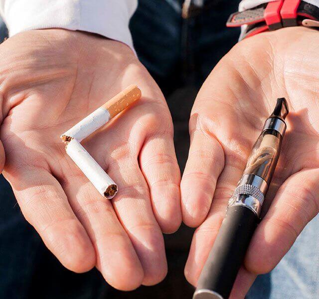 How many cigarettes is 50mg Ejuice?
