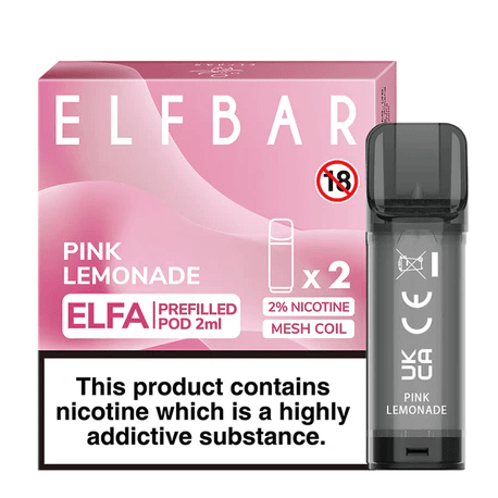 Elf Bar Elfa Prefilled Pods- Pink Lemonade