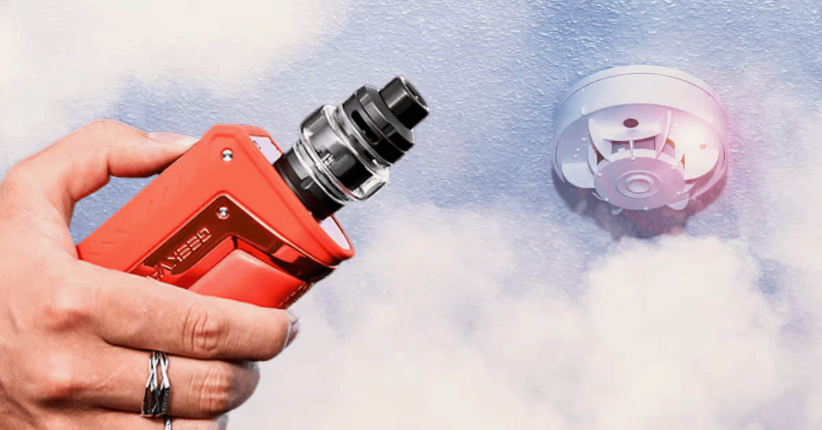 Can Vaping Set Off Smoke Alarms?