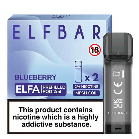 Elf Bar Elfa Prefilled Pods- Blueberry