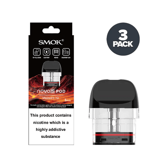 Smok Novo 5 Replacement Pod Cartridge 3 Pack