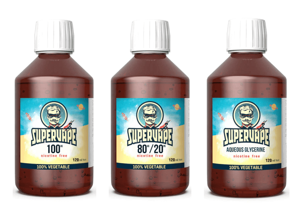 SuperVape by Lips Liquid Bases PG/VG/AG 120ml- £3.50