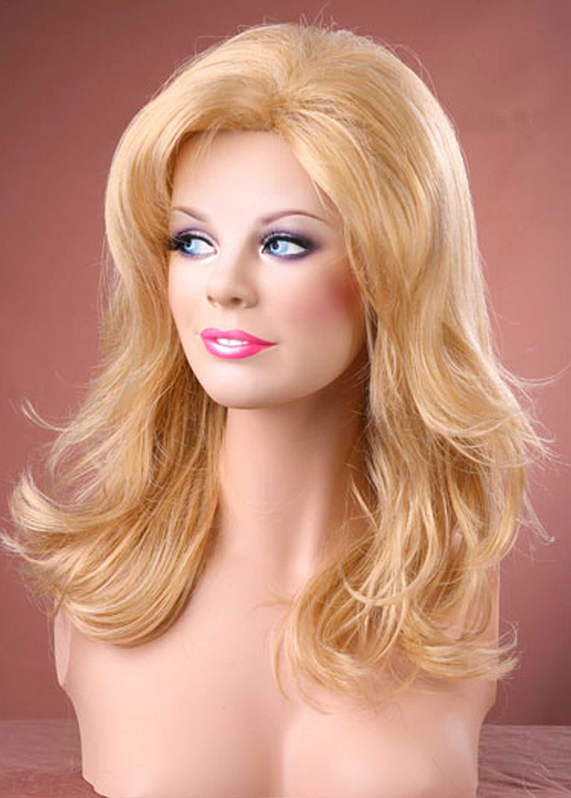 Honey Blonde Long Volumised Layered Wig Forever Young