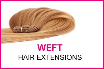 Forever Young Human Hair Extensions. Clip ins Weft Nano Rings