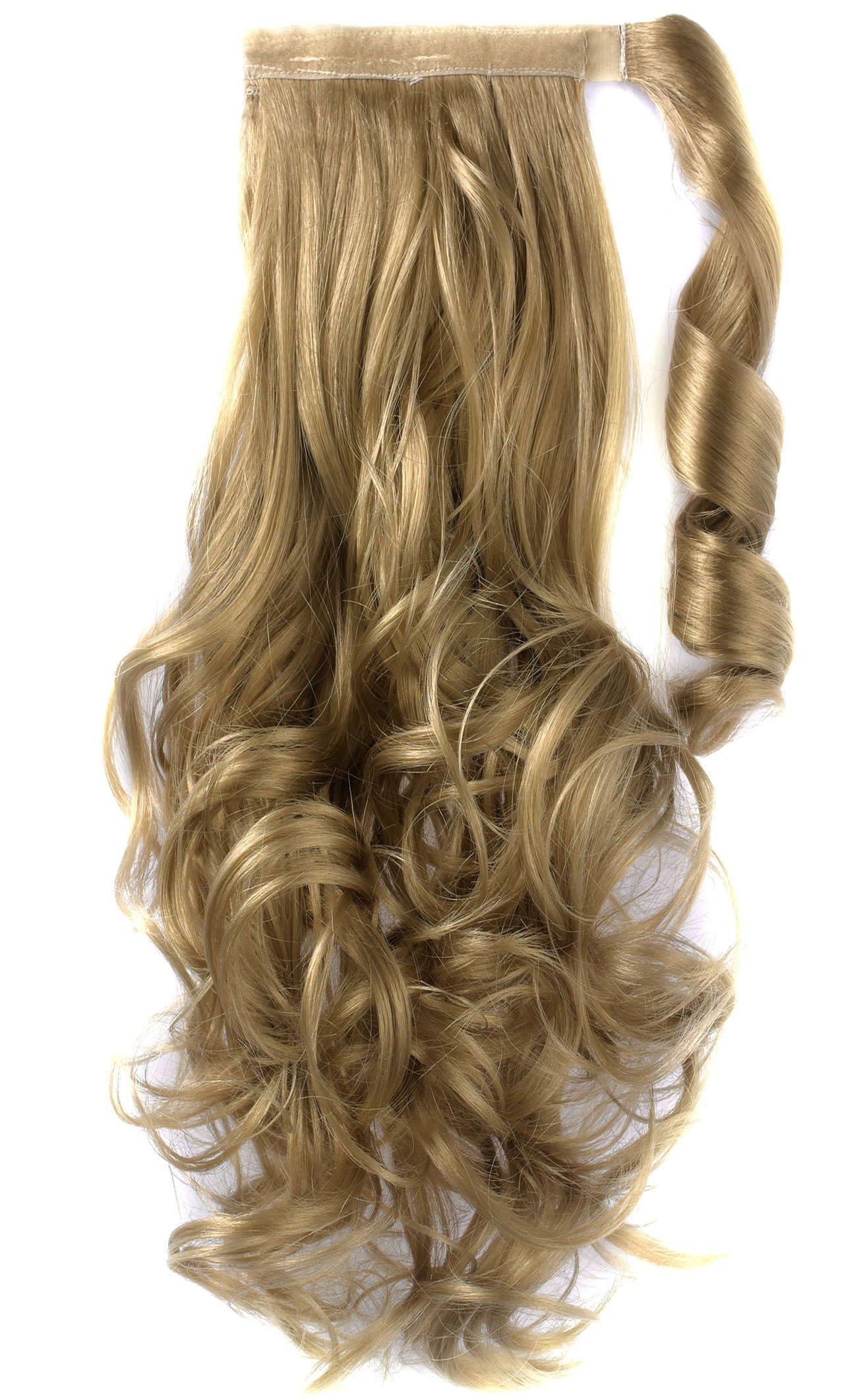 Ash Blonde (Wavy) Hair Piece Ponytail Extension