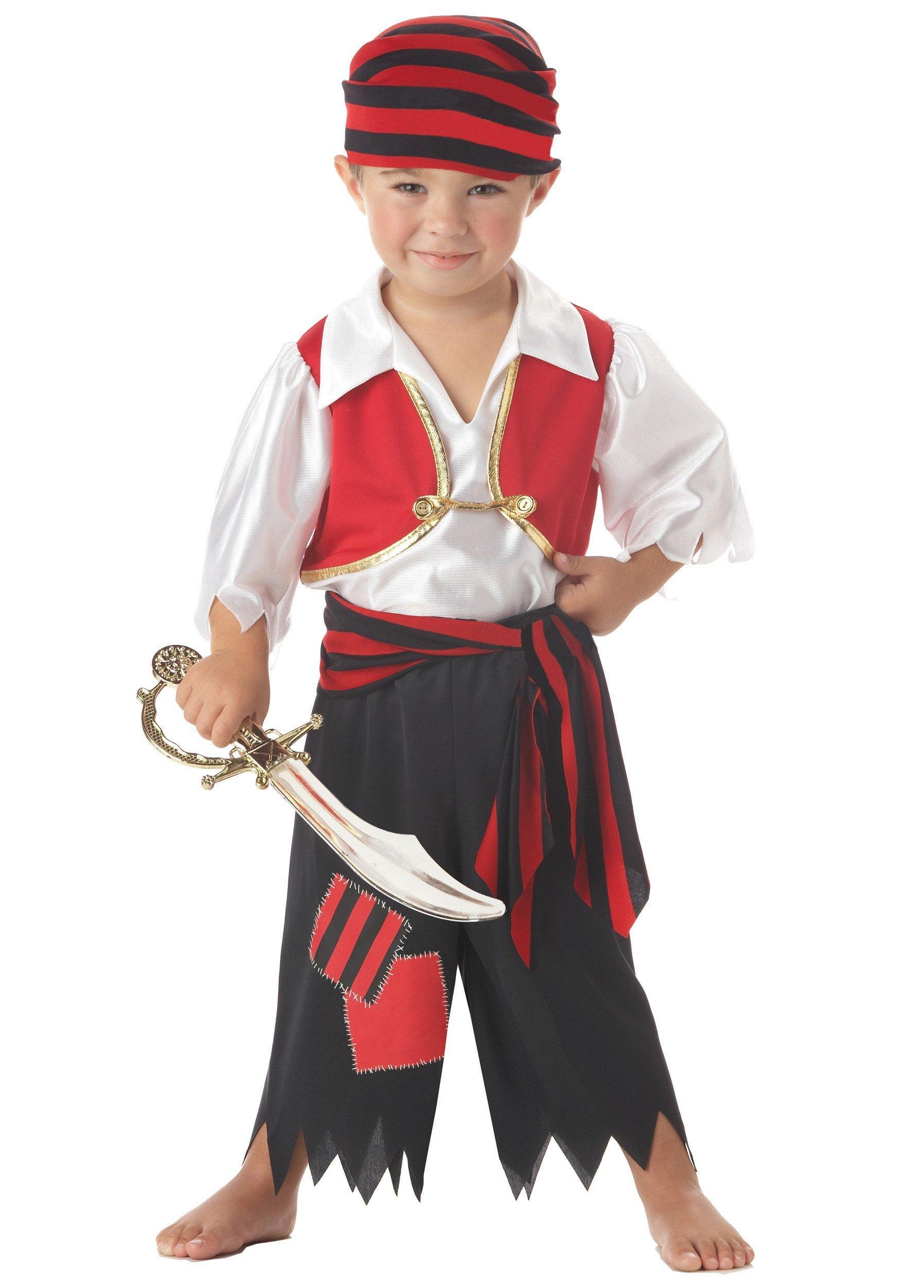 Boys Seven Seas Pirate Fancy Dress Costume Forever Young 4157