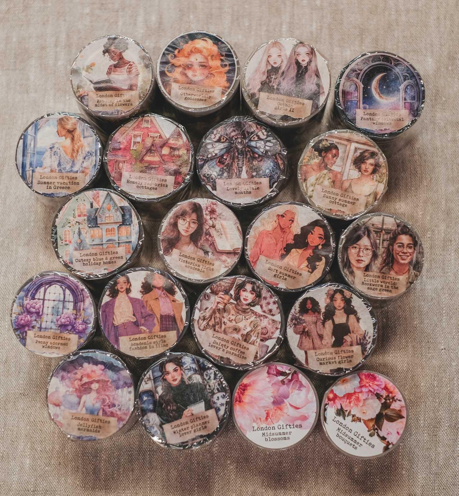 『London Gifties』 KN152 海外PETマステ切り売り Home