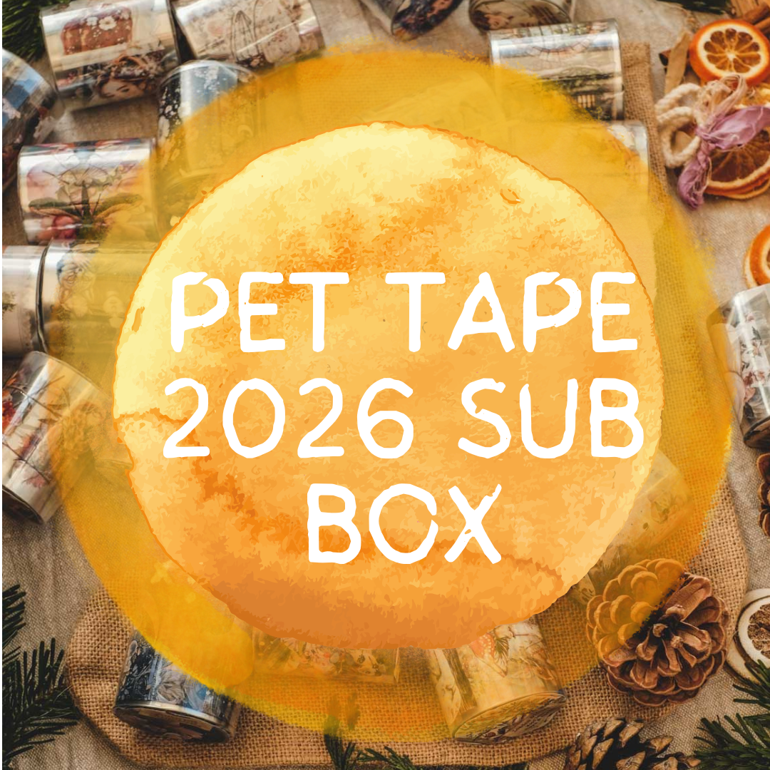 2026 PET Tape Box Quarterly BOX I PRE ORDER Copy Of Copy Of Copy Of Spring Sale 1 