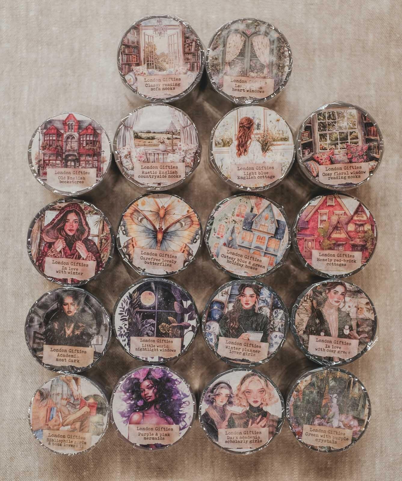 『London Gifties』 KN153海外PETマステ切り売り London Gifties | The Little Whimsy