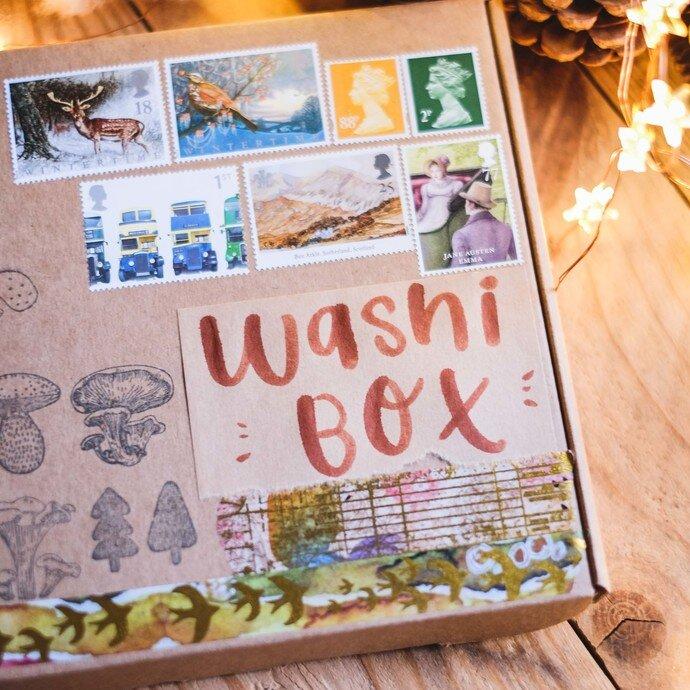 *PREORDER* YEARLY Washi subscription BOX IIV quarterly washi tape subscription box for 2020