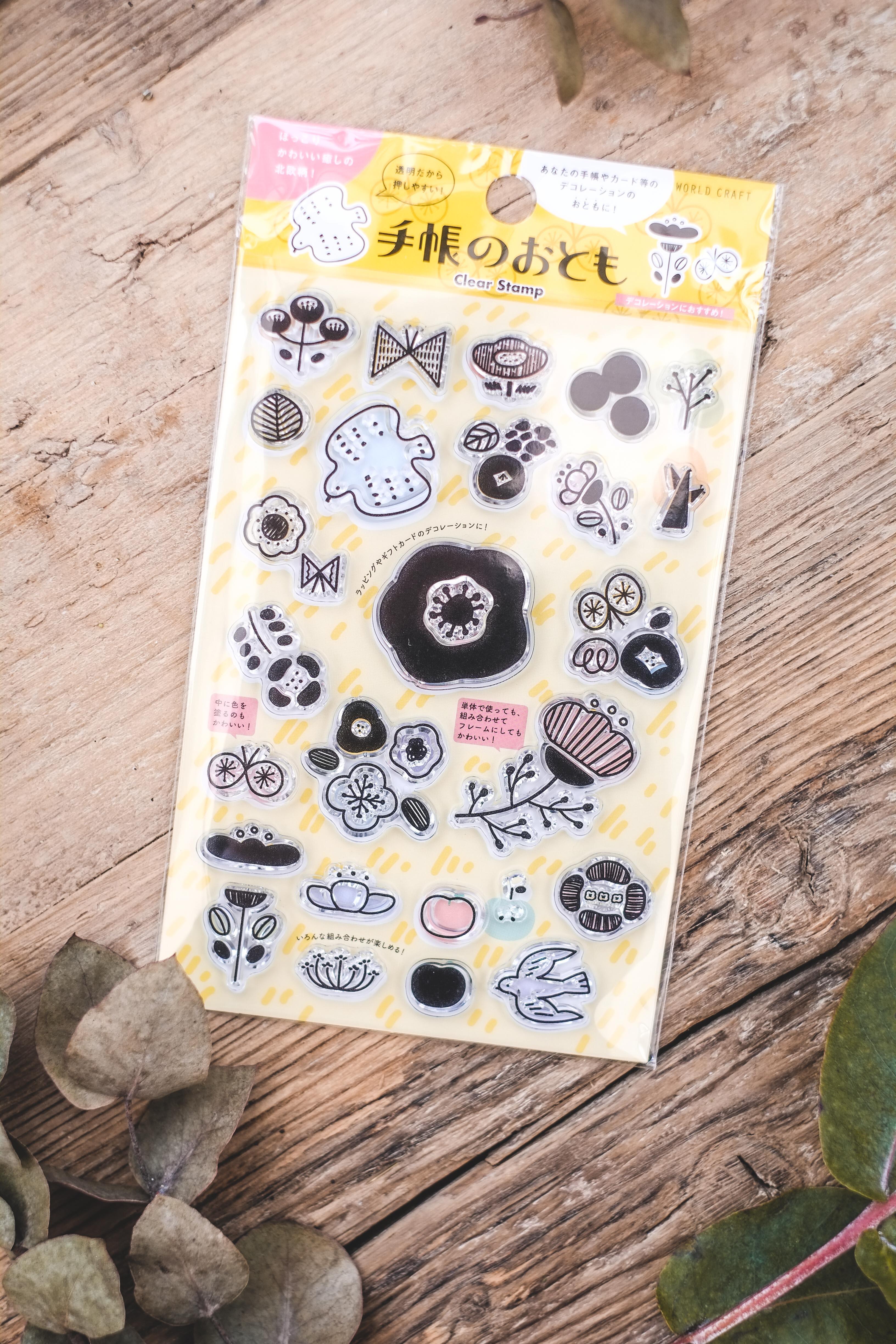 Botanical World Craft clear stamps