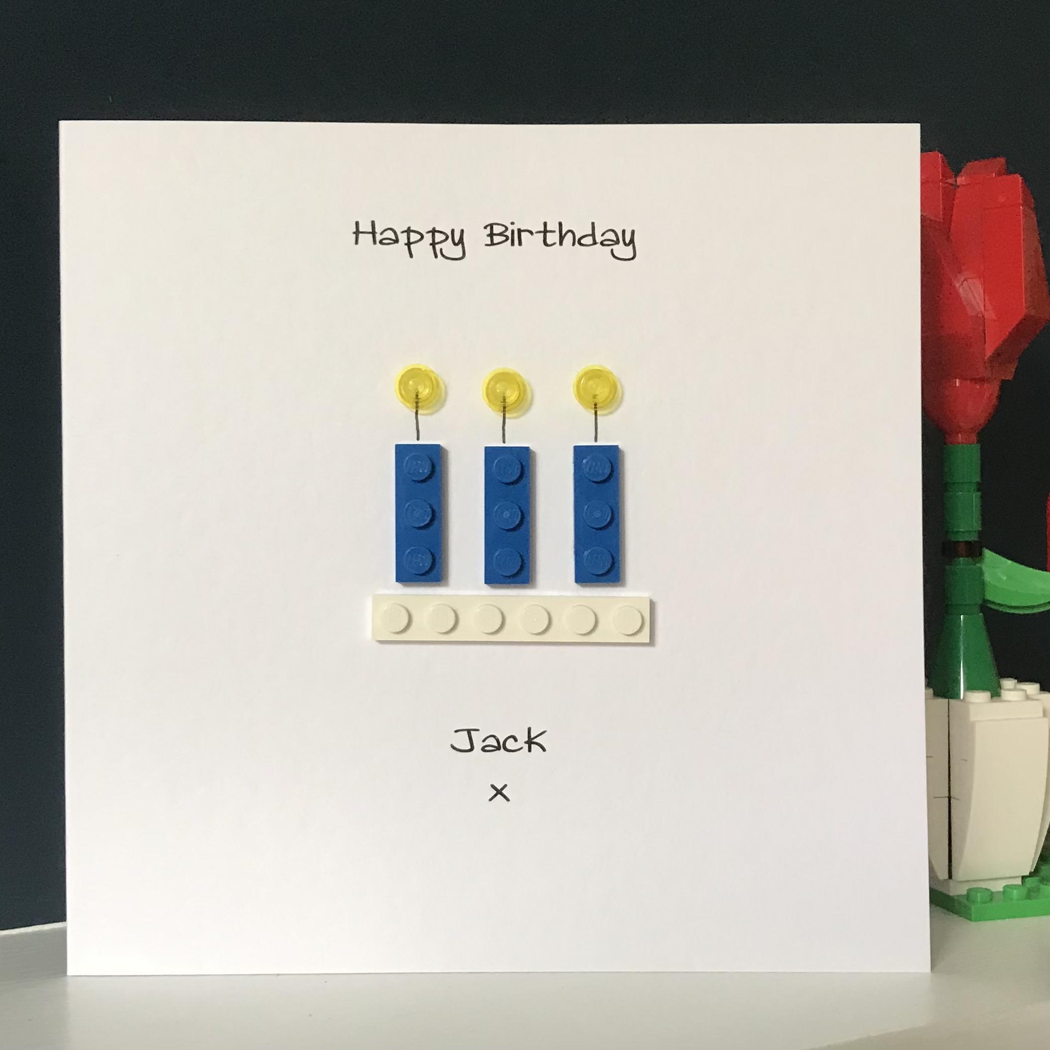 Lego outlet birthday candles