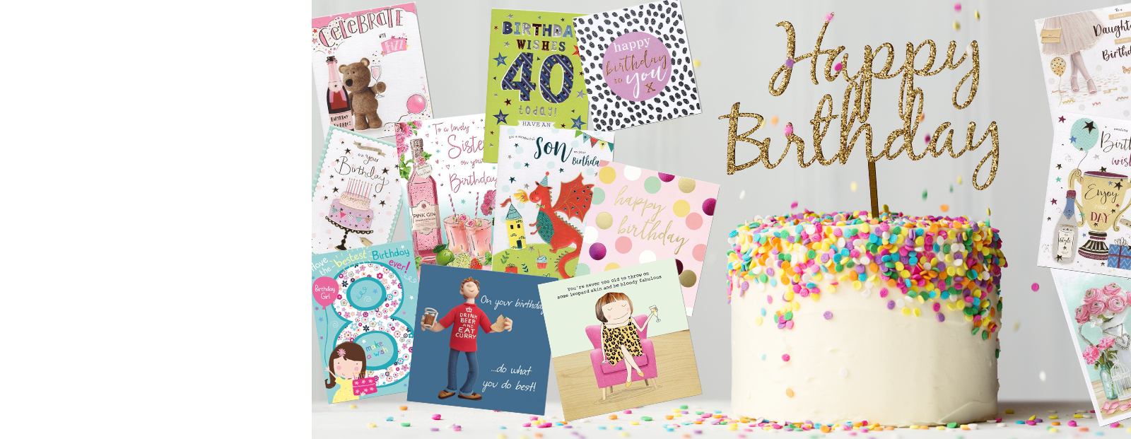 <h2>Birthday Cards</h2><p>We have cards for everyone!</p>