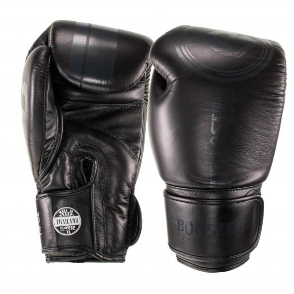 Booster Pro Dominance Black on Black Boxing Gloves