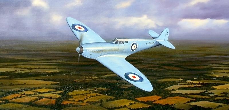 A Legend is Born by Stephen Brown - Spitfire Greetings Card M251
