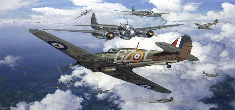 Hurricane Force by Philip West - Greetings Card M538
