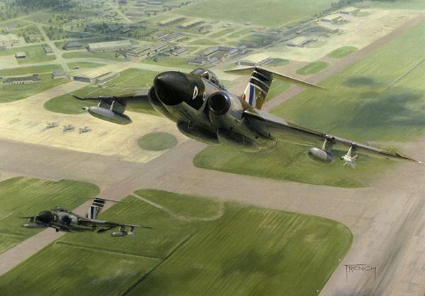 Butterworth Bruisers by Chris French - RAF Javelin Greetings Card M426