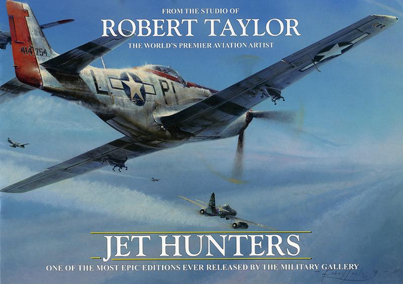 Jet Hunters by Robert Taylor - Sales Brochure - Grade A