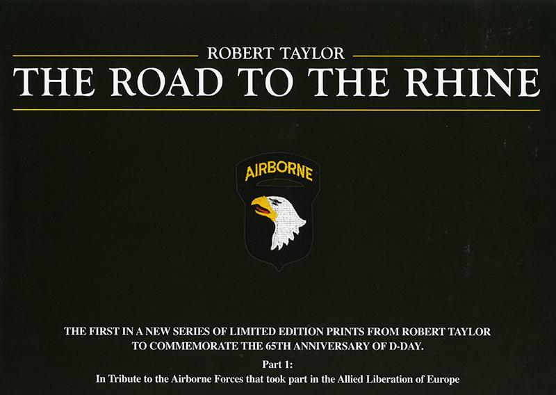 The Road to the Rhine by Robert Taylor - Sales Brochure - Grade A