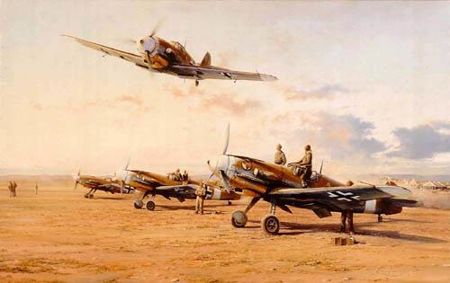 Hunters in the Desert by Robert Taylor