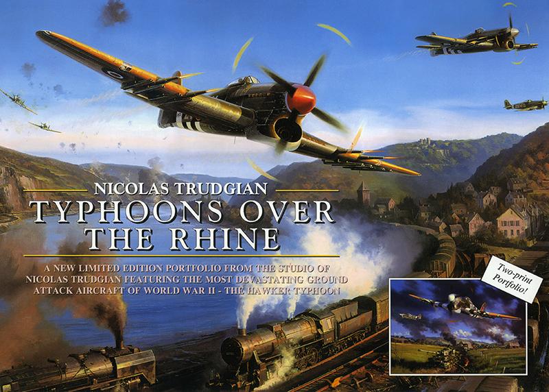 Typhoons Over The Rhine by Nicolas Trudgian - Sales Brochure