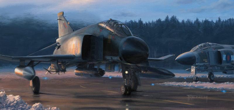 Battle Flight - F4 Phantoms - Christmas Card M500