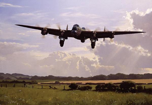 Foxtrot Finals by Alex Hamilton - Lancaster Greetings Card M441