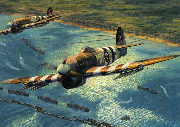 Return of the Hunters by Anthony Saunders - Typhoon Greeting Card M385