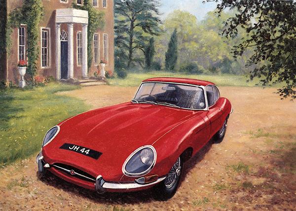 Ready for the Road by Kevin Walsh - Classic Car Greetings Card L045