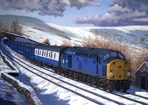 APAPA on the Christmas Parcels - Railways Christmas Card R049