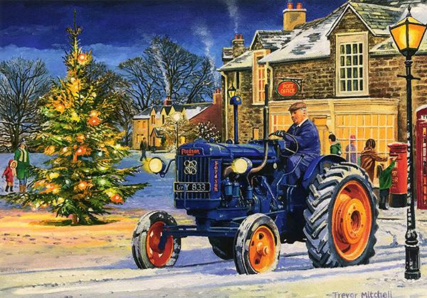 Christmas Major - Farming Christmas Card F016