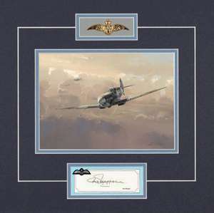 P.W.E 'NIP' HEPPELL - RAF Pilot Signature - RAFF11