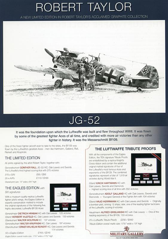 JG52 by Robert Taylor - Sales Brochure - Grade A