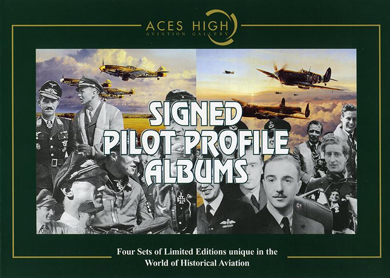 Signed Pilots profile Albums - Sales Brochure - Aces High
