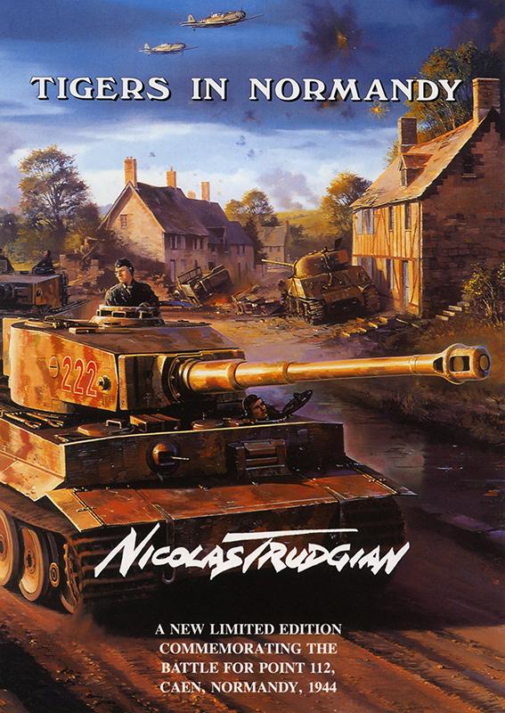 Tigers in Normandy by Nicolas Trudgian - Sales Brochure - Grade A