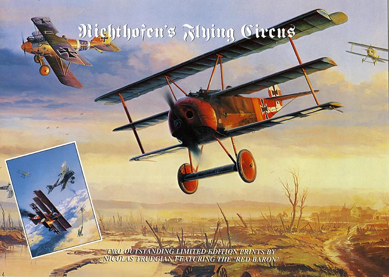 Richthofen's Flying Circus by Nicolas Trudgian - Sales Brochure